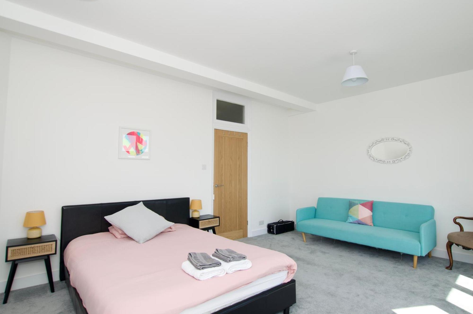 프린턴-온-시 Beautiful Large 3-Bed Coastal Flat With Parking. 아파트 외부 사진