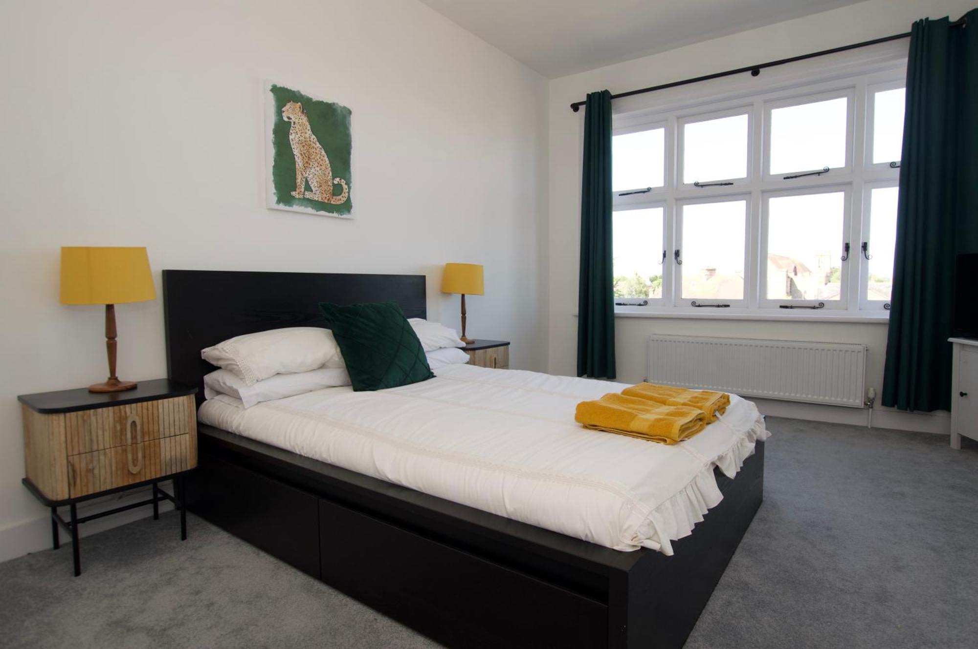 프린턴-온-시 Beautiful Large 3-Bed Coastal Flat With Parking. 아파트 외부 사진